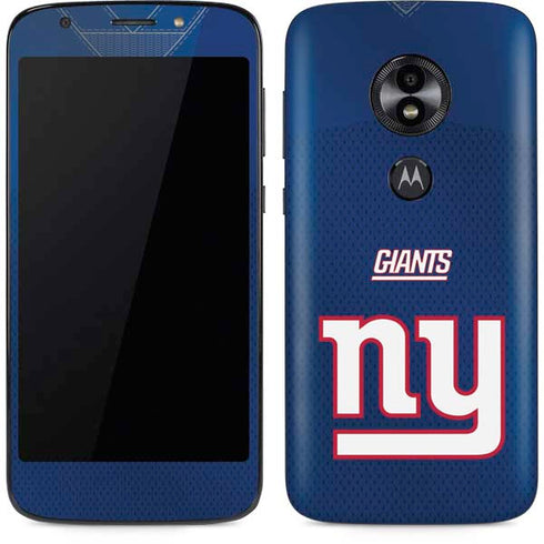 NFL New York Giants Team Jersey Moto E5 Play Skin
